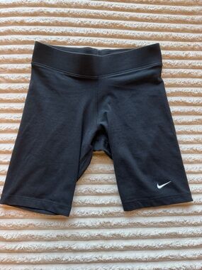 Nike Athletic Bike Shorts with White Logo